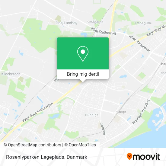 Rosenlyparken Legeplads kort