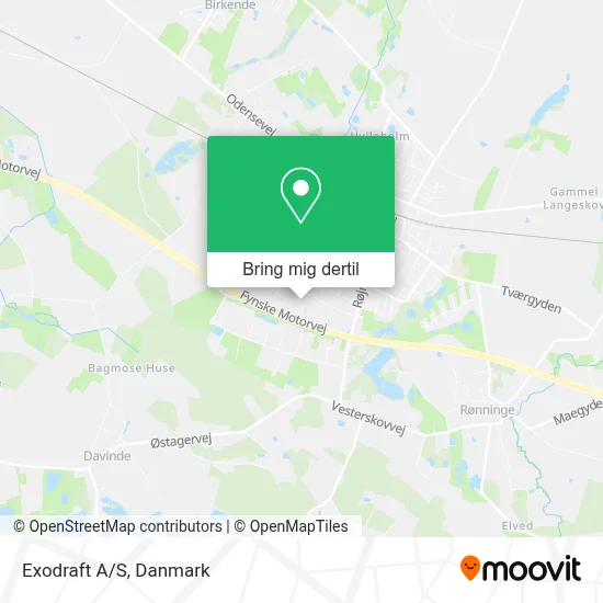 Exodraft A/S kort