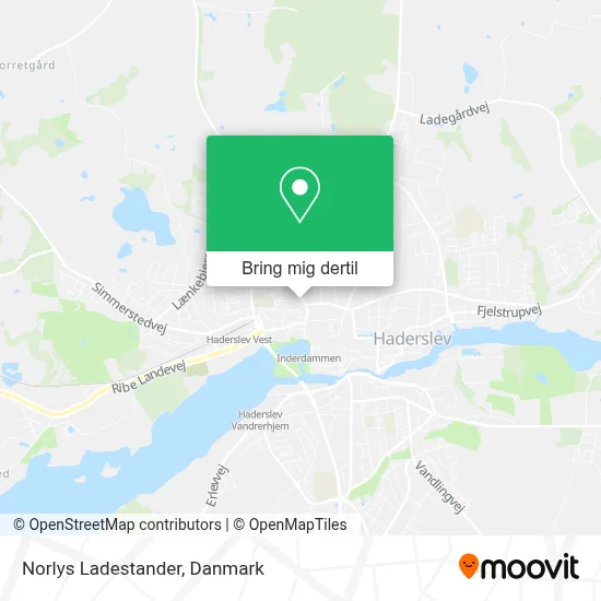 Norlys Ladestander kort