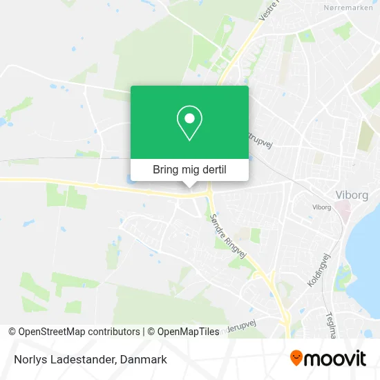 Norlys Ladestander kort