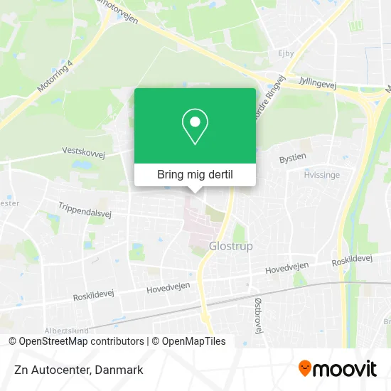 Zn Autocenter kort