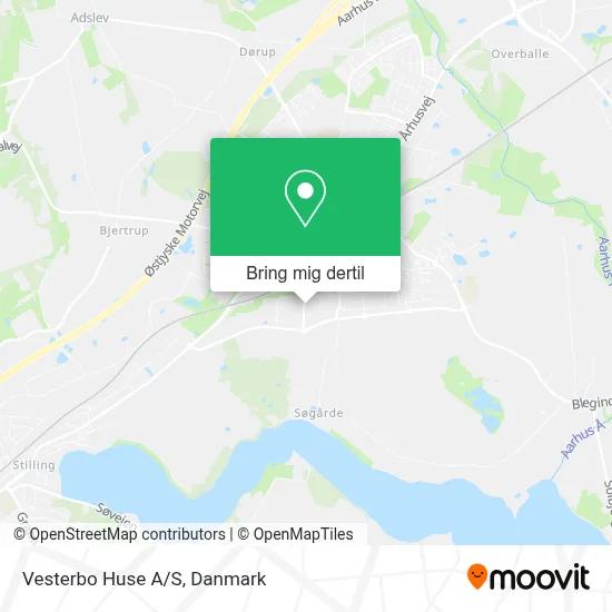Vesterbo Huse A/S kort