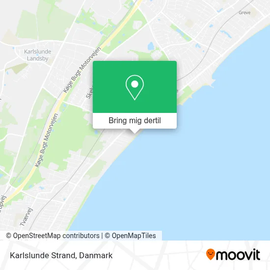 Karlslunde Strand kort