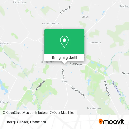Energi-Center kort