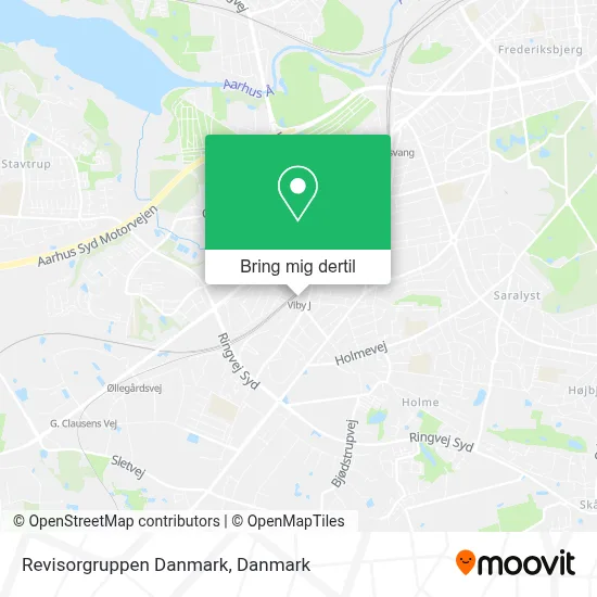 Revisorgruppen Danmark kort
