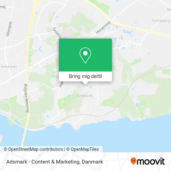 Adsmark - Content & Marketing kort
