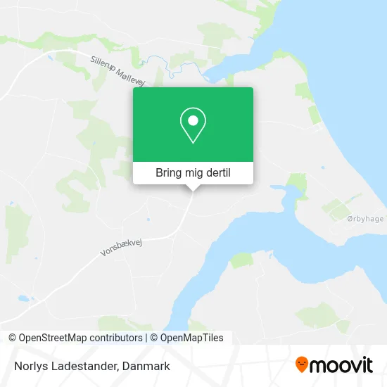 Norlys Ladestander kort