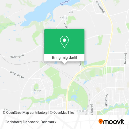 Carlsberg Danmark kort