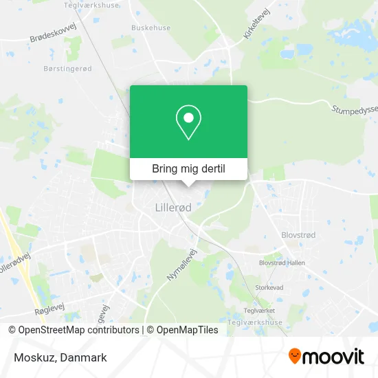 Moskuz kort