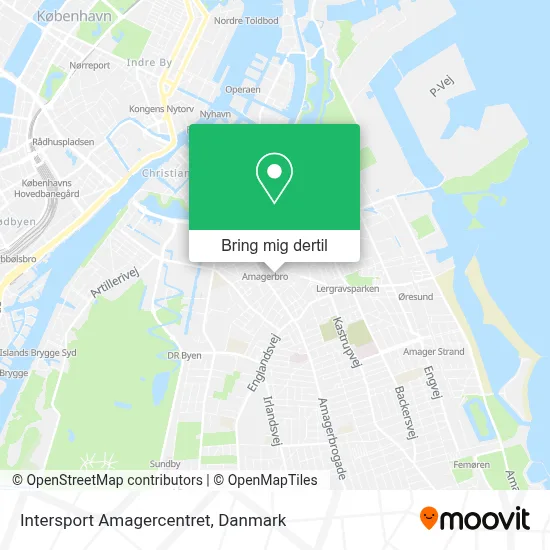 Intersport Amagercentret kort