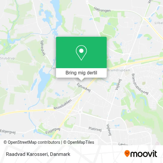 Raadvad Karosseri kort
