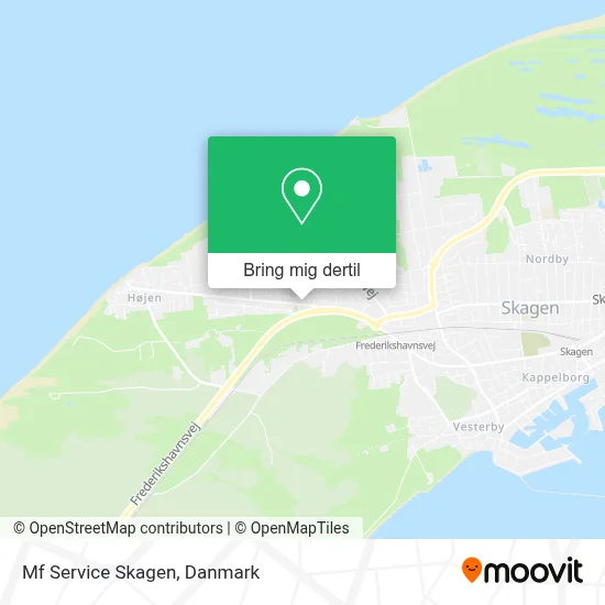 Mf Service Skagen kort
