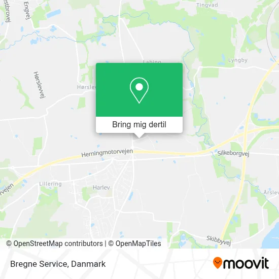 Bregne Service kort
