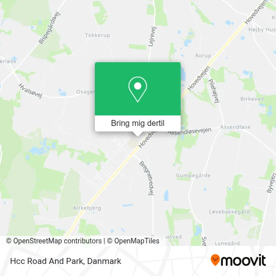 Hcc Road And Park kort