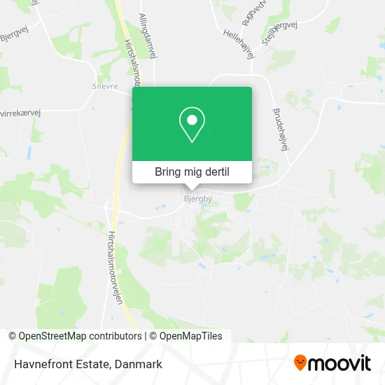 Havnefront Estate kort