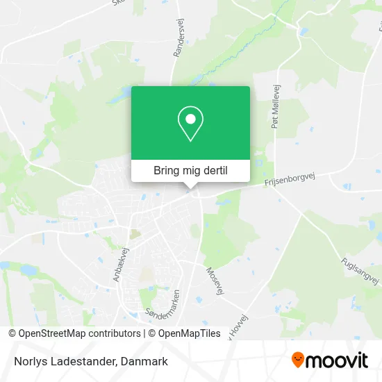 Norlys Ladestander kort