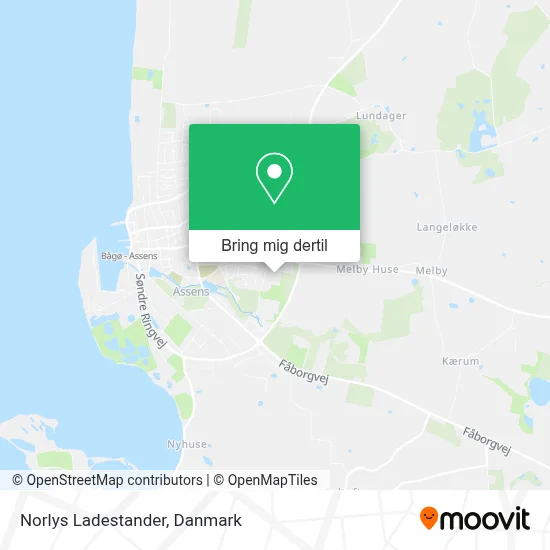 Norlys Ladestander kort