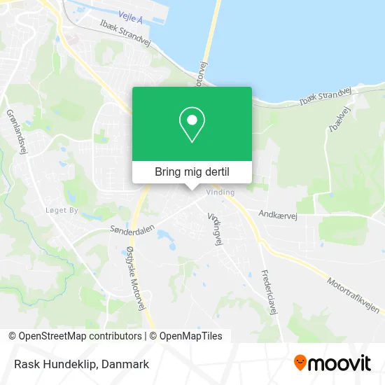 Rask Hundeklip kort