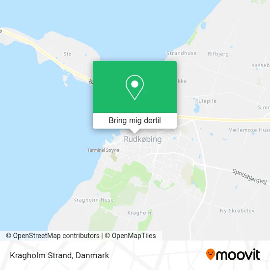 Kragholm Strand kort