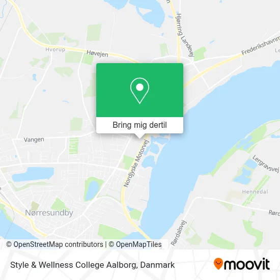 Style & Wellness College Aalborg kort