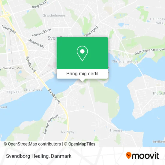 Svendborg Healing kort