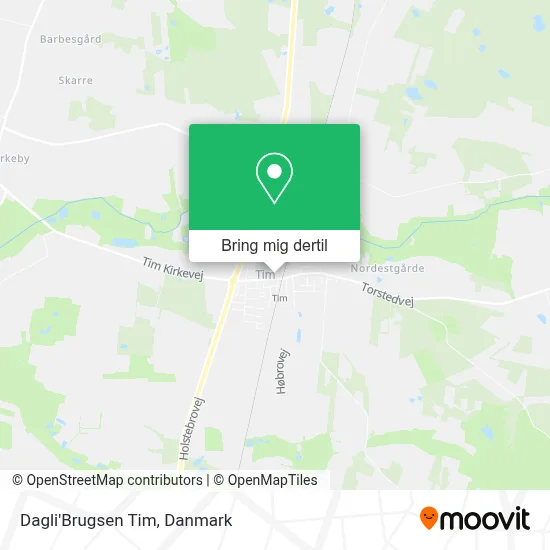 Dagli'Brugsen Tim kort