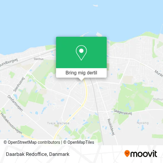 Daarbak Redoffice kort