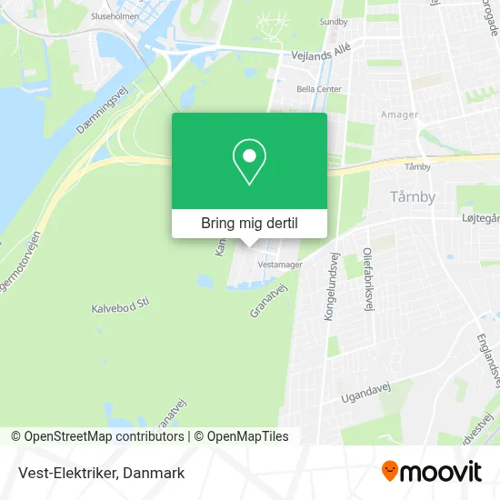 Vest-Elektriker kort