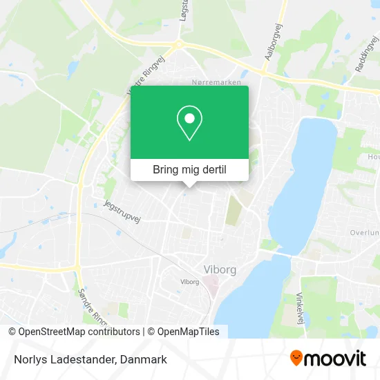 Norlys Ladestander kort