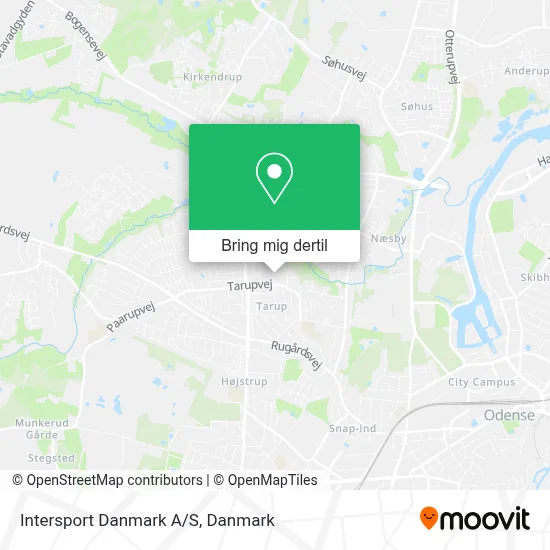 Intersport Danmark A/S kort