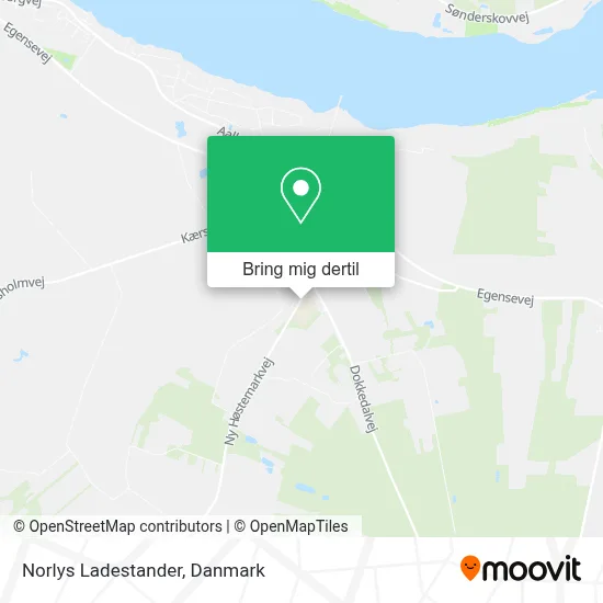 Norlys Ladestander kort