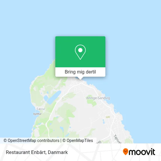 Restaurant Enbârt kort