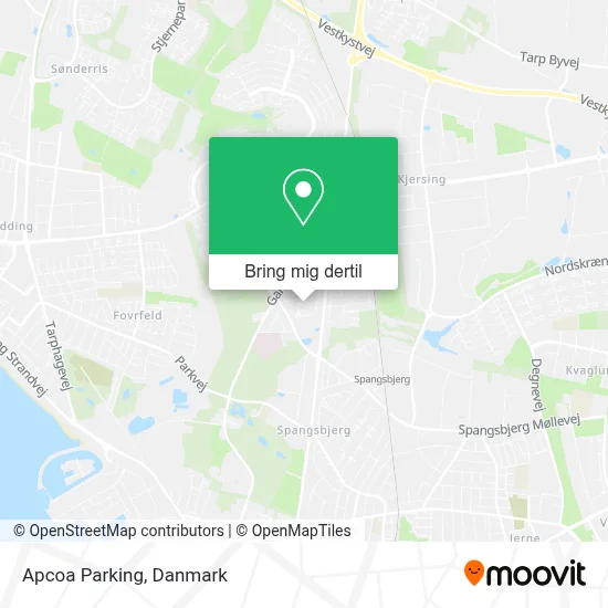 Apcoa Parking kort