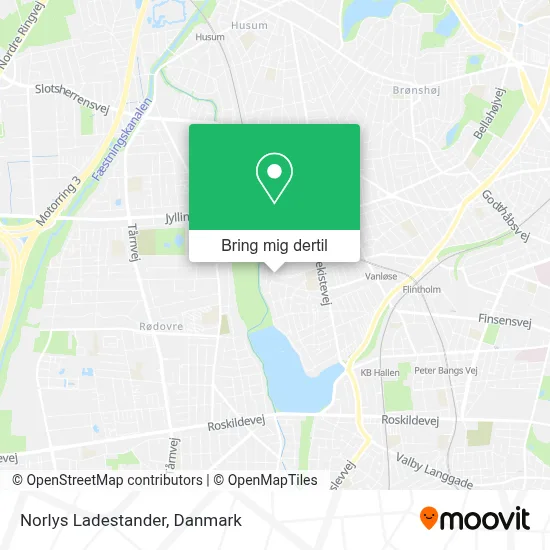 Norlys Ladestander kort