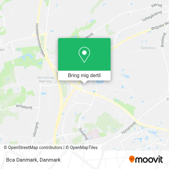 Bca Danmark kort
