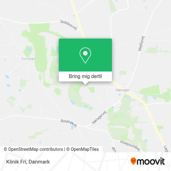 Klinik Fri kort