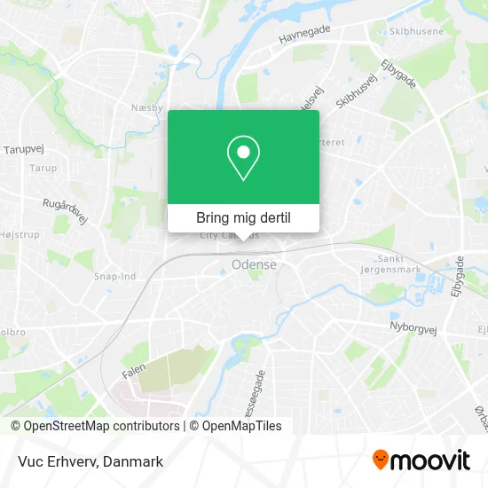 Vuc Erhverv kort