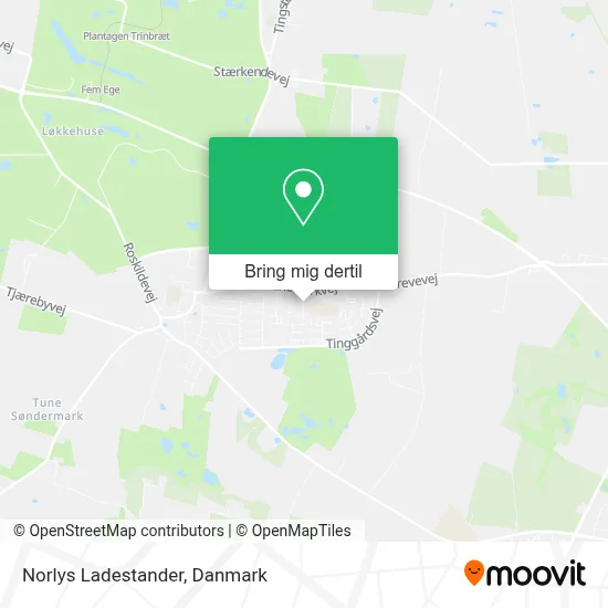 Norlys Ladestander kort