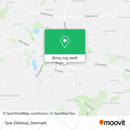 Spar Ebberup kort