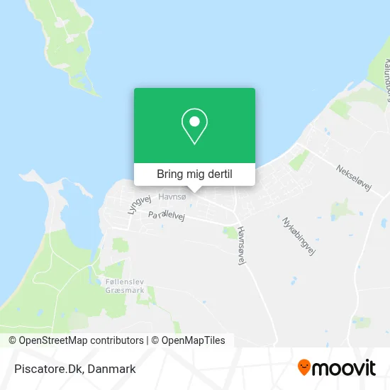 Piscatore.Dk kort