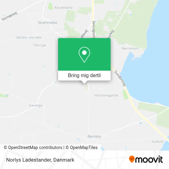 Norlys Ladestander kort