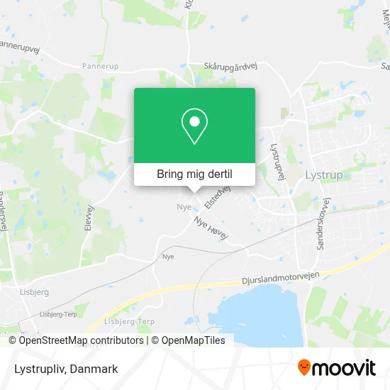 Lystrupliv kort