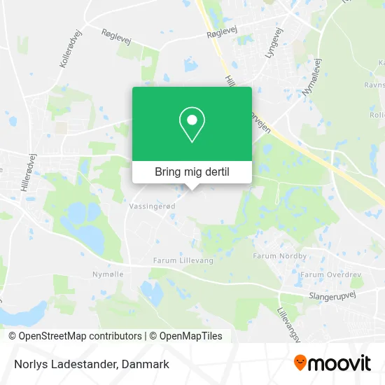 Norlys Ladestander kort