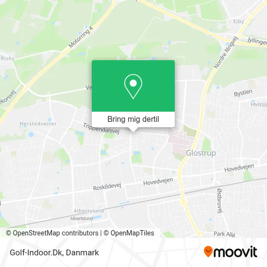 Golf-Indoor.Dk kort