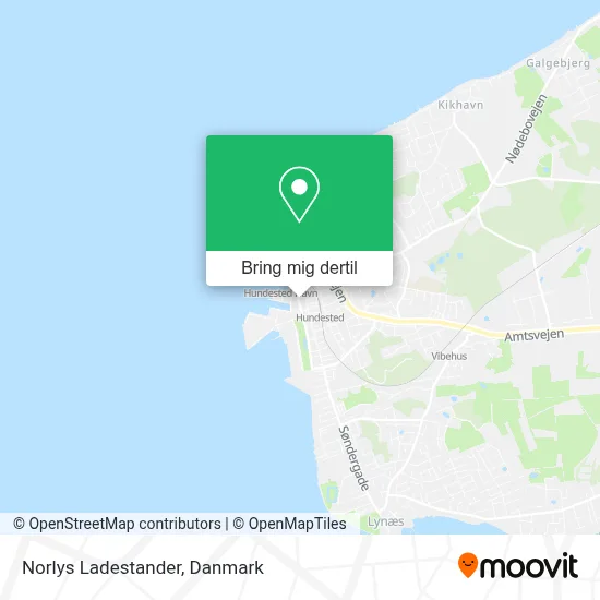 Norlys Ladestander kort