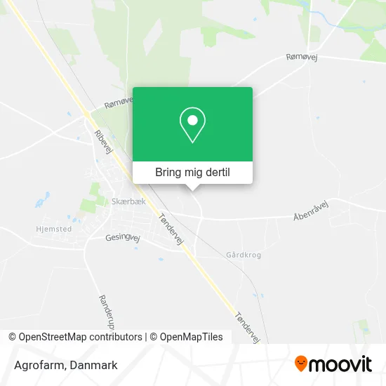 Agrofarm kort
