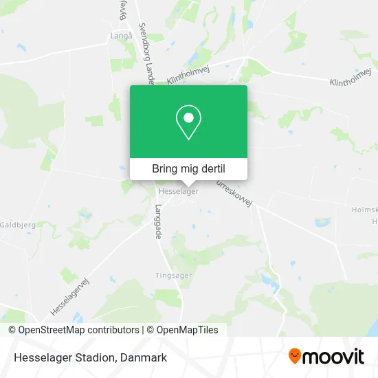 Hesselager Stadion kort
