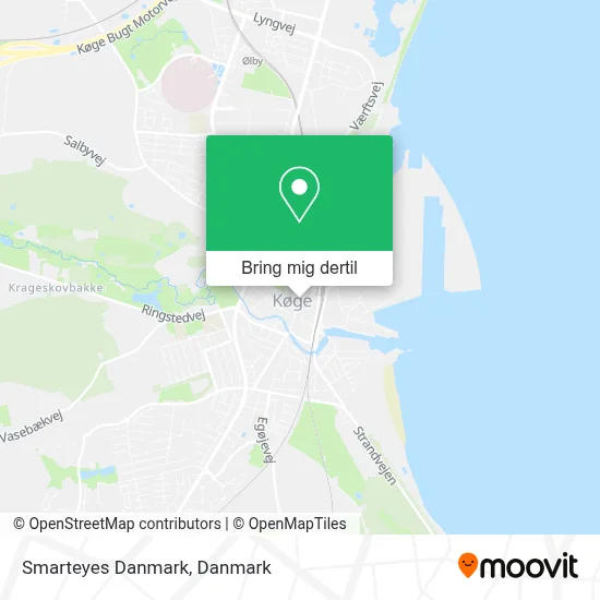 Smarteyes Danmark kort