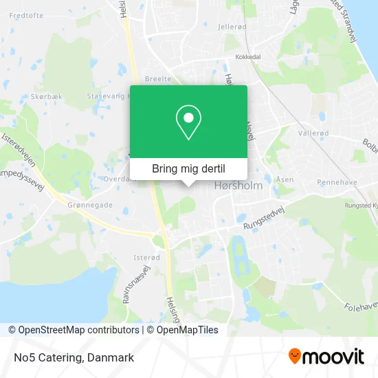 No5 Catering kort