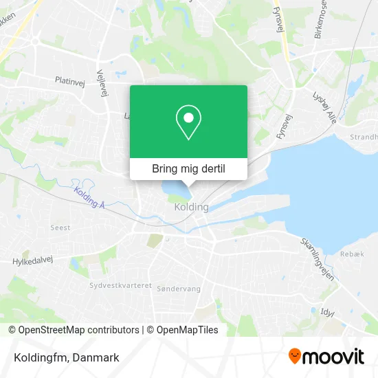 Koldingfm kort